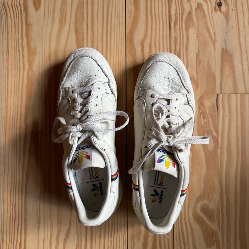Adidas PRIDE White Sneakers